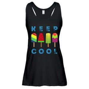 Summer Popsicle Ice Popsicle Lolly Cool Ladies Essential Flowy Tank