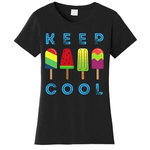 Summer Popsicle Ice Popsicle Lolly Cool Women's T-Shirt