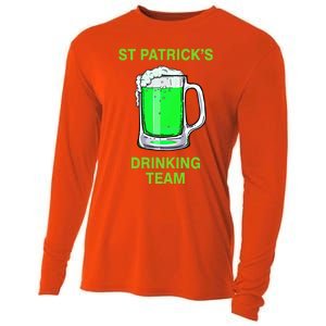 St Patricks Ing Team Patricks Day Irish Team Beer Lover Gift Cooling Performance Long Sleeve Crew