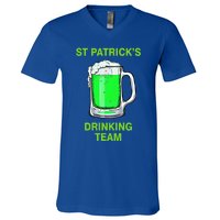 St Patricks Ing Team Patricks Day Irish Team Beer Lover Gift V-Neck T-Shirt