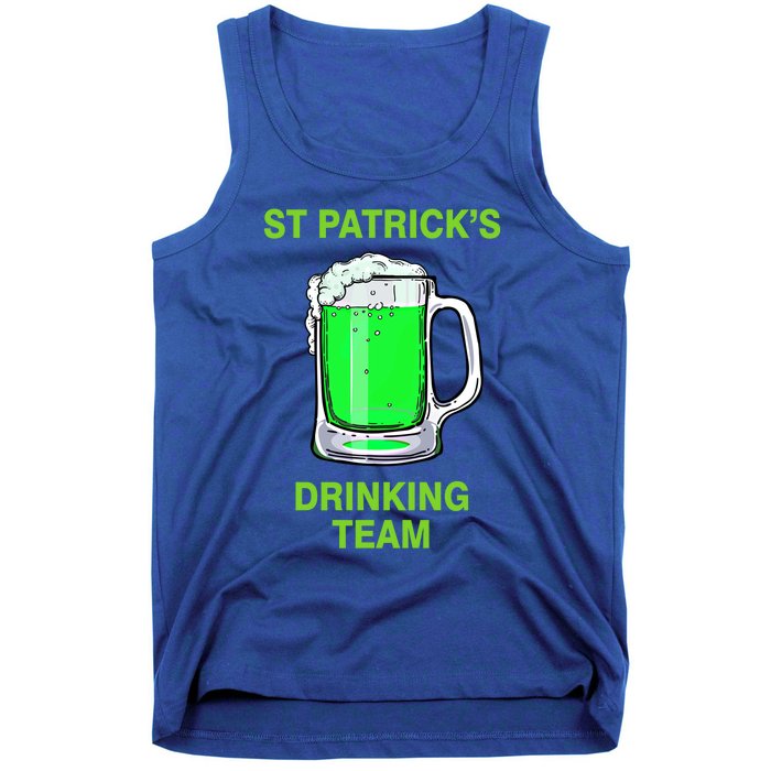 St Patricks Ing Team Patricks Day Irish Team Beer Lover Gift Tank Top