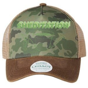 Sheditation (Peace In Your Workshop Shed) Gardeners Edit Legacy Tie Dye Trucker Hat