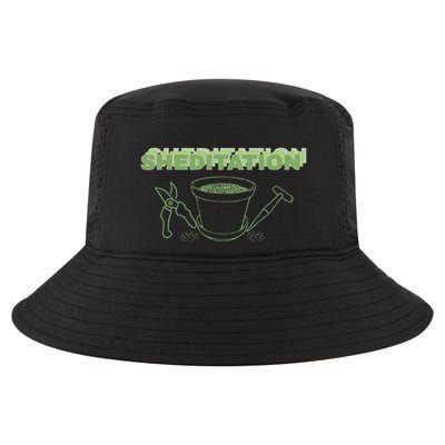 Sheditation (Peace In Your Workshop Shed) Gardeners Edit Cool Comfort Performance Bucket Hat