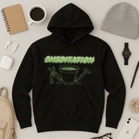 Sheditation (Peace In Your Workshop Shed) Gardeners Edit Hoodie