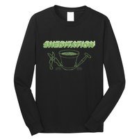 Sheditation (Peace In Your Workshop Shed) Gardeners Edit Long Sleeve Shirt