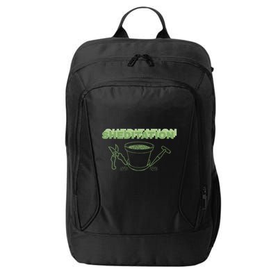 Sheditation (Peace In Your Workshop Shed) Gardeners Edit City Backpack
