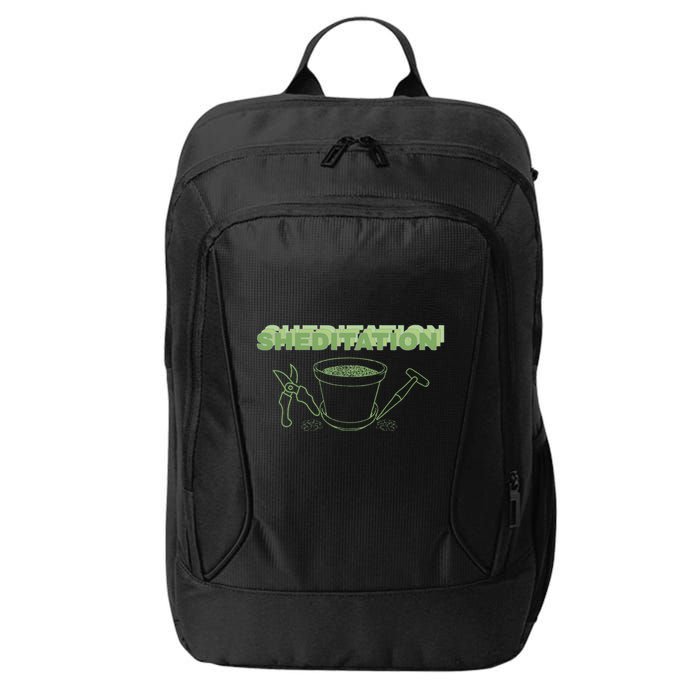 Sheditation (Peace In Your Workshop Shed) Gardeners Edit City Backpack