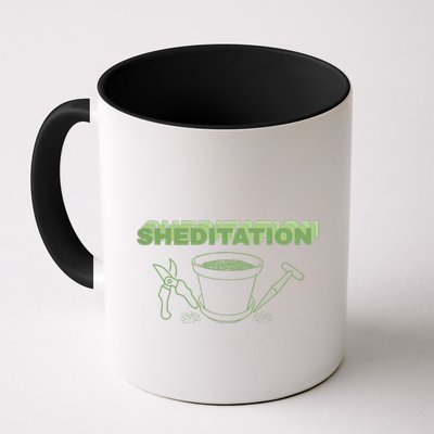 Sheditation (Peace In Your Workshop Shed) Gardeners Edit Mug