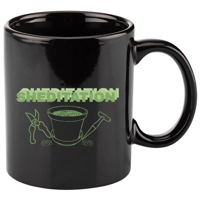 Sheditation (Peace In Your Workshop Shed) Gardeners Edit 11oz C Handle Ceramic Mug