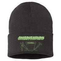 Sheditation (Peace In Your Workshop Shed) Gardeners Edit Sustainable Knit Beanie