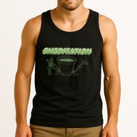Sheditation (Peace In Your Workshop Shed) Gardeners Edit Tank Top