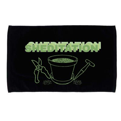 Sheditation (Peace In Your Workshop Shed) Gardeners Edit Microfiber Hand Towel
