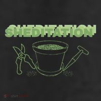 Sheditation (Peace In Your Workshop Shed) Gardeners Edit Microfiber Hand Towel