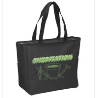 Sheditation (Peace In Your Workshop Shed) Gardeners Edit Zip Tote Bag