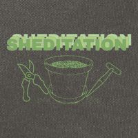 Sheditation (Peace In Your Workshop Shed) Gardeners Edit Cotton Canvas Backpack