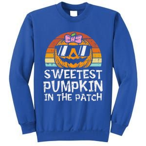 Sweetest Pumpkin In The Patch Funny Halloween Sweatshirt