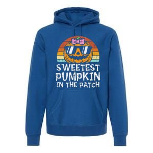 Sweetest Pumpkin In The Patch Funny Halloween Premium Hoodie