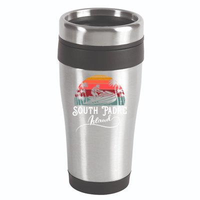 South Padre Island Jet Ski Lover Great Gift 16oz Travel Tumbler