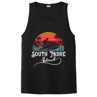 South Padre Island Jet Ski Lover Great Gift PosiCharge Competitor Tank