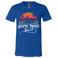 South Padre Island Jet Ski Lover Great Gift V-Neck T-Shirt