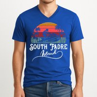 South Padre Island Jet Ski Lover Great Gift V-Neck T-Shirt