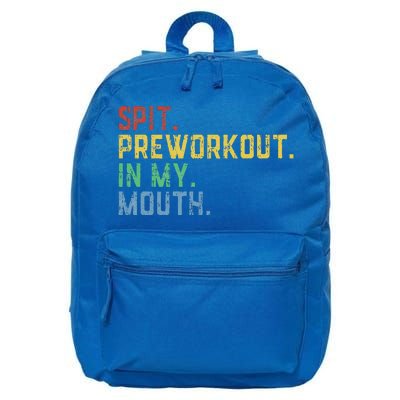 Spit Preworkout In My Mouth 16 in Basic Backpack