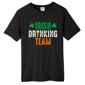 St Patrick's Irish Beer Drinking Team Ireland Flag Clover Tall Fusion ChromaSoft Performance T-Shirt