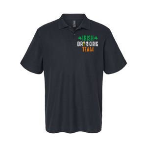 St Patrick's Irish Beer Drinking Team Ireland Flag Clover Softstyle Adult Sport Polo