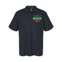 St Patrick's Irish Beer Drinking Team Ireland Flag Clover Softstyle Adult Sport Polo