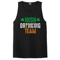 St Patrick's Irish Beer Drinking Team Ireland Flag Clover PosiCharge Competitor Tank