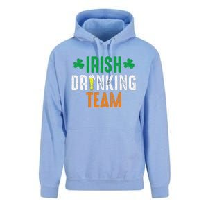 St Patrick's Irish Beer Drinking Team Ireland Flag Clover Unisex Surf Hoodie