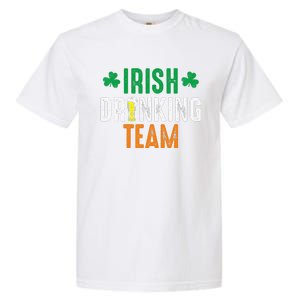 St Patrick's Irish Beer Drinking Team Ireland Flag Clover Garment-Dyed Heavyweight T-Shirt