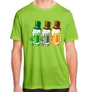 St Patrick's Irish Beer Ing Team Ireland Flag Clover Gift Adult ChromaSoft Performance T-Shirt