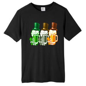 St Patrick's Irish Beer Ing Team Ireland Flag Clover Gift Tall Fusion ChromaSoft Performance T-Shirt