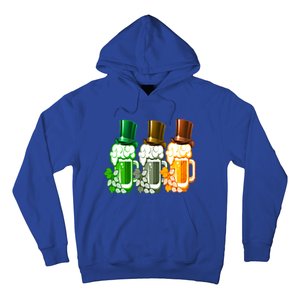 St Patrick's Irish Beer Ing Team Ireland Flag Clover Gift Hoodie