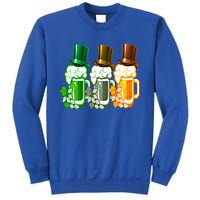 St Patrick's Irish Beer Ing Team Ireland Flag Clover Gift Sweatshirt