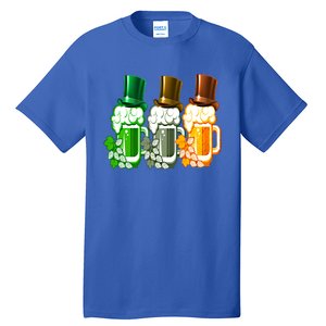 St Patrick's Irish Beer Ing Team Ireland Flag Clover Gift Tall T-Shirt