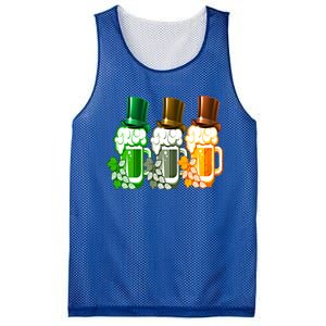 St Patrick's Irish Beer Ing Team Ireland Flag Clover Gift Mesh Reversible Basketball Jersey Tank