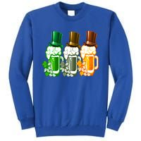 St Patrick's Irish Beer Ing Team Ireland Flag Clover Gift Tall Sweatshirt