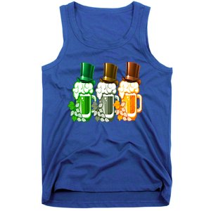 St Patrick's Irish Beer Ing Team Ireland Flag Clover Gift Tank Top