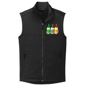 St Patrick's Irish Beer Ing Team Ireland Flag Clover Gift Collective Smooth Fleece Vest