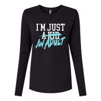 Simple Plan Im Just And Life Is A Nightmare Womens Cotton Relaxed Long Sleeve T-Shirt