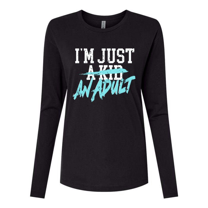 Simple Plan Im Just And Life Is A Nightmare Womens Cotton Relaxed Long Sleeve T-Shirt