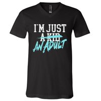 Simple Plan Im Just And Life Is A Nightmare V-Neck T-Shirt