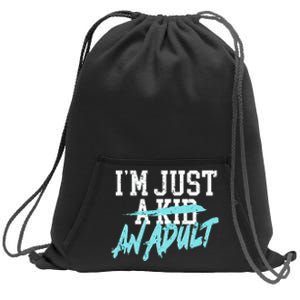 Simple Plan Im Just And Life Is A Nightmare Sweatshirt Cinch Pack Bag