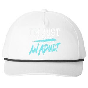 Simple Plan Im Just And Life Is A Nightmare Snapback Five-Panel Rope Hat