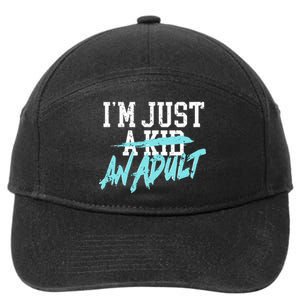 Simple Plan Im Just And Life Is A Nightmare 7-Panel Snapback Hat