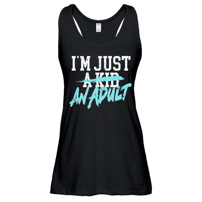 Simple Plan Im Just And Life Is A Nightmare Ladies Essential Flowy Tank