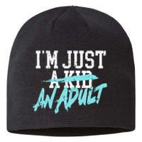 Simple Plan Im Just And Life Is A Nightmare Sustainable Beanie