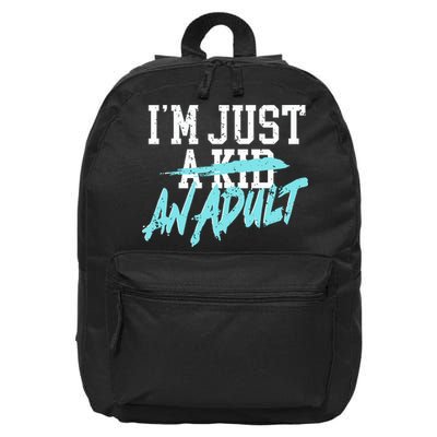 Simple Plan Im Just And Life Is A Nightmare 16 in Basic Backpack
